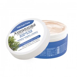 Маска за коса против косопад с хинин Herbal Time - Rosa Impex